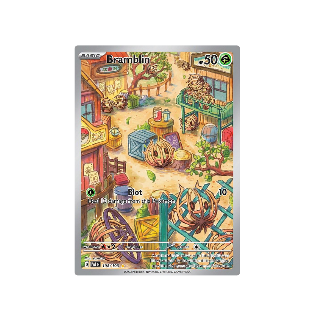 Bramblin Illustration Rare 198/193 English Pokémon TCG Single Near Mint