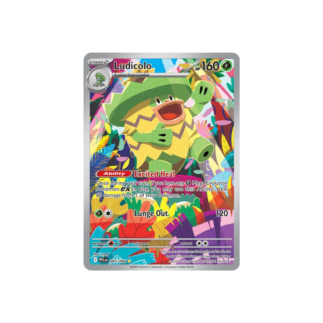 Ludicolo Illustration Rare 95/94 English Pokémon TCG Single Near Mint