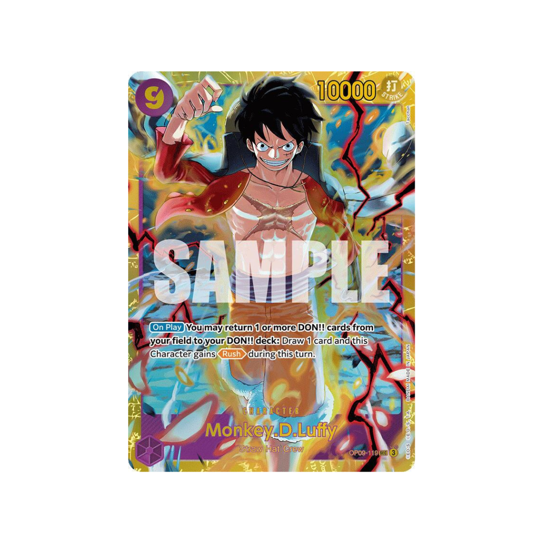 English One Piece Singles Limited Edition Cards - kit TCG
