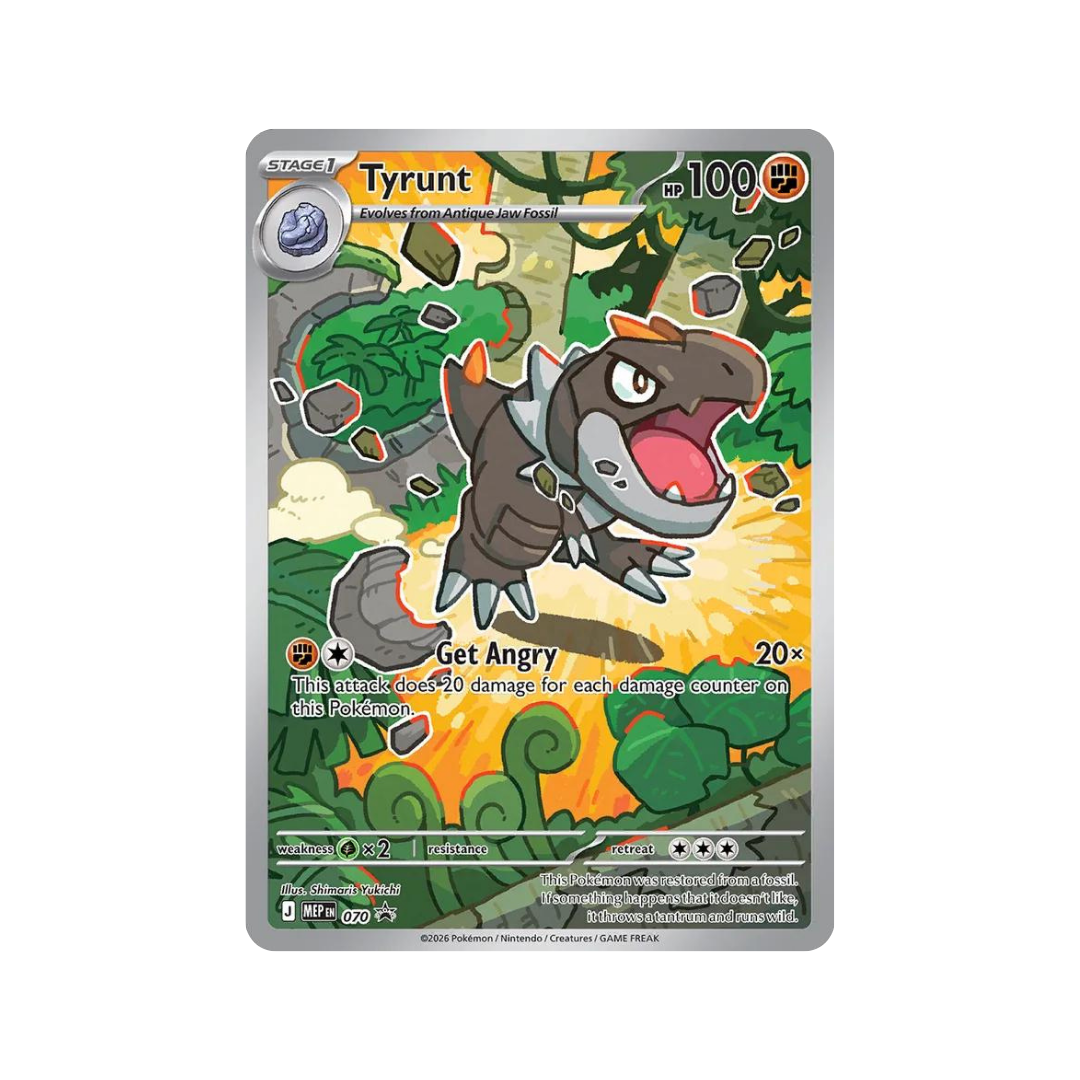 Tyrunt Promo MEP No. 70 English Pokémon TCG Single Near Mint