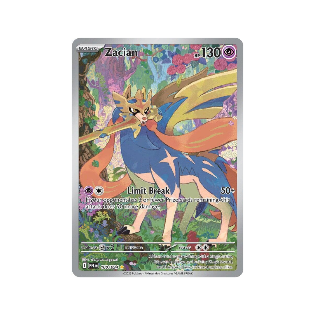 Zacian Illustration Rare 100/94 English Pokémon TCG Single Near Mint