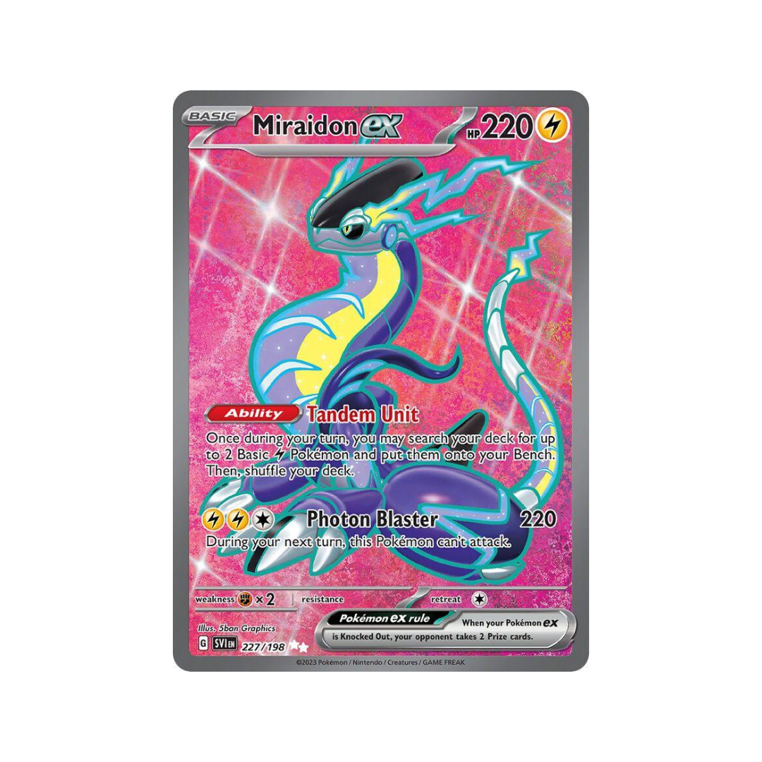 Miraidon Illustration Rare 227/198 English Pokémon TCG Single Near Mint