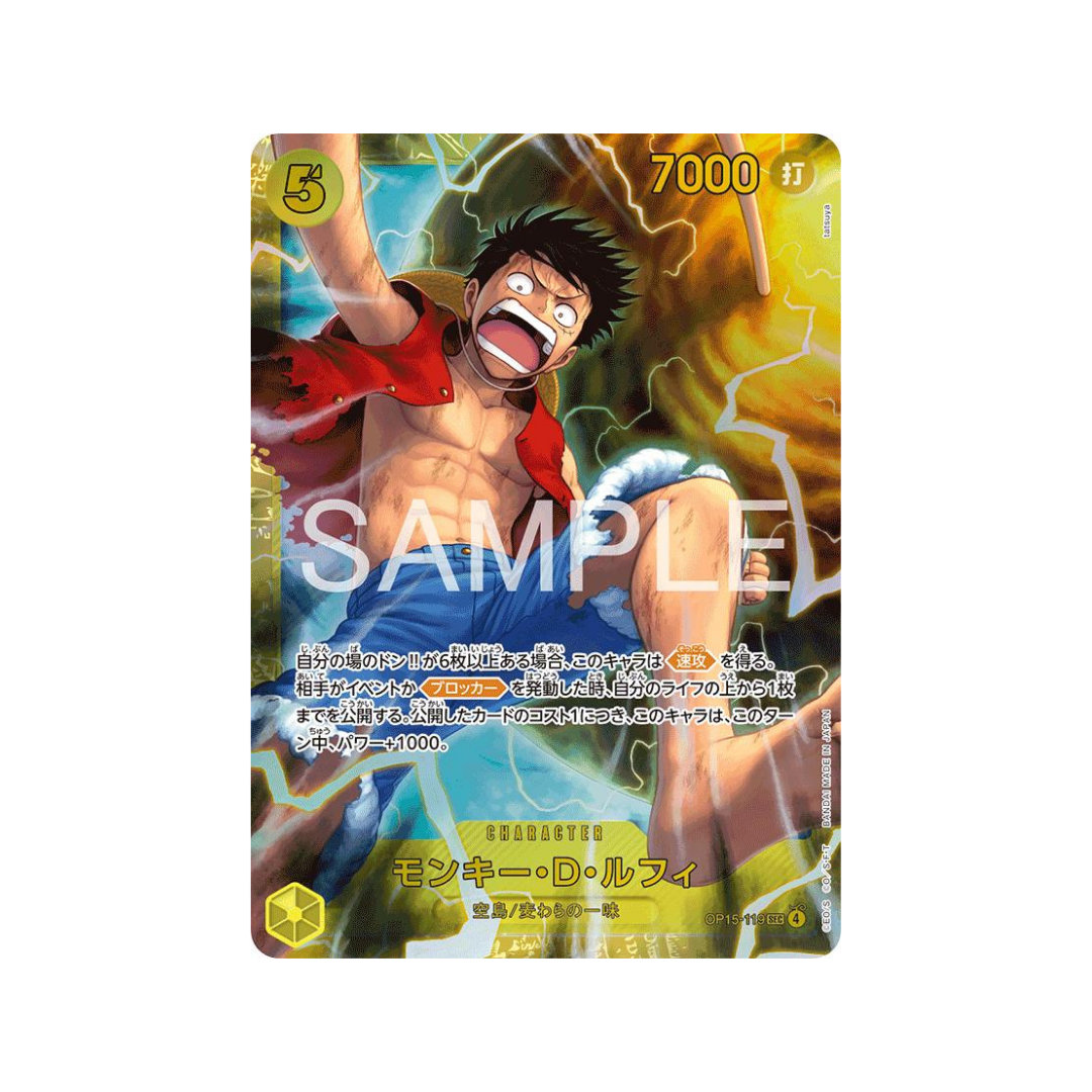 Monkey D. Luffy OP15-119 One Piece TCG Single