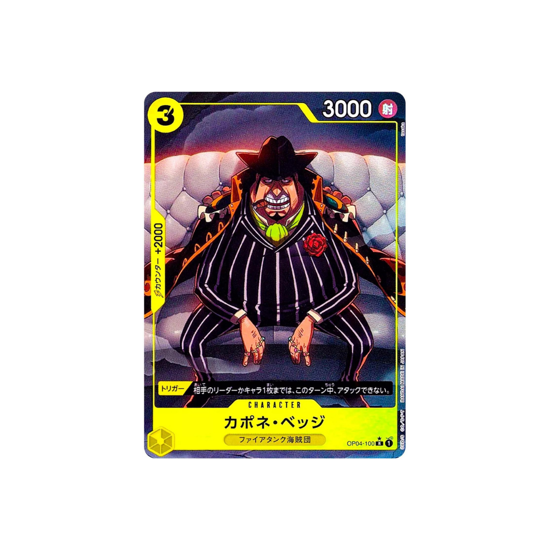 Capone Gang Bege (Alternate Art PRB01) OP04-100 - kit TCG