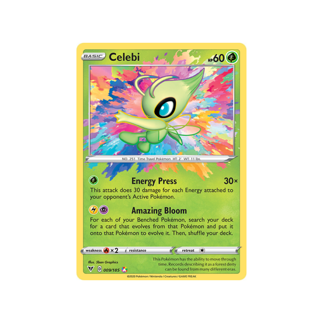 Celebi (Amazing Rare) 9/185 Vivid Voltage - kit TCG