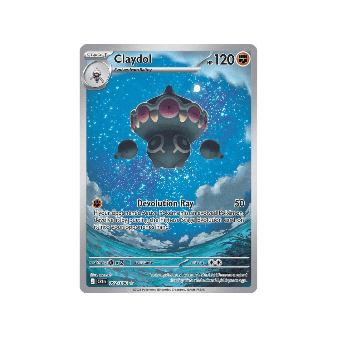 Claydol IR CRI 92/86 - kit TCG