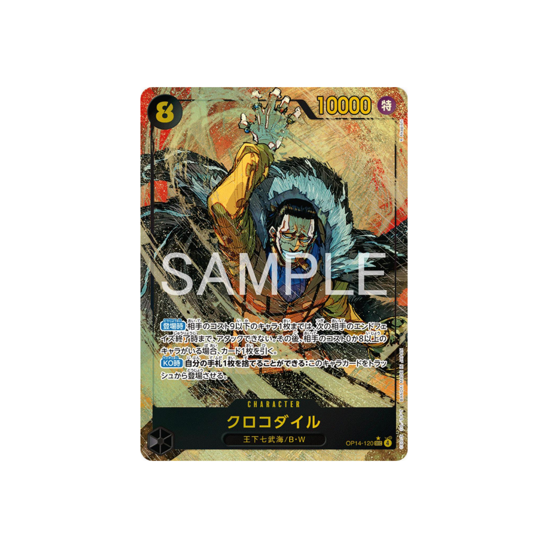 Crocodile SEC (Alternate Art) OP14-120 - kit TCG