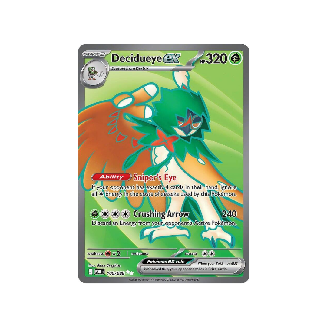 Decidueye ex POR 200/88 - kit TCG