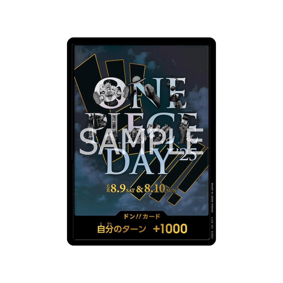 DON!! Card (One Piece Day '25) - kit TCG