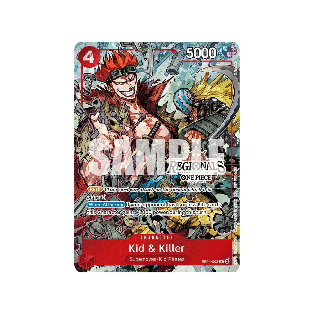 Kid & Killer (Regionals) EB01-003 - kit TCG