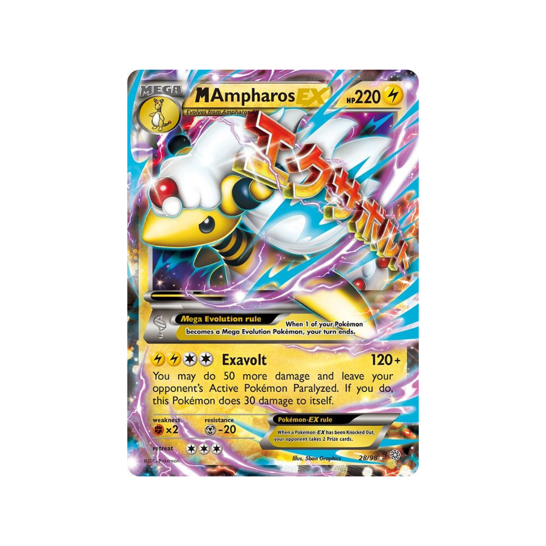 M Ampharos EX 29/98 Ancient Origins - kit TCG