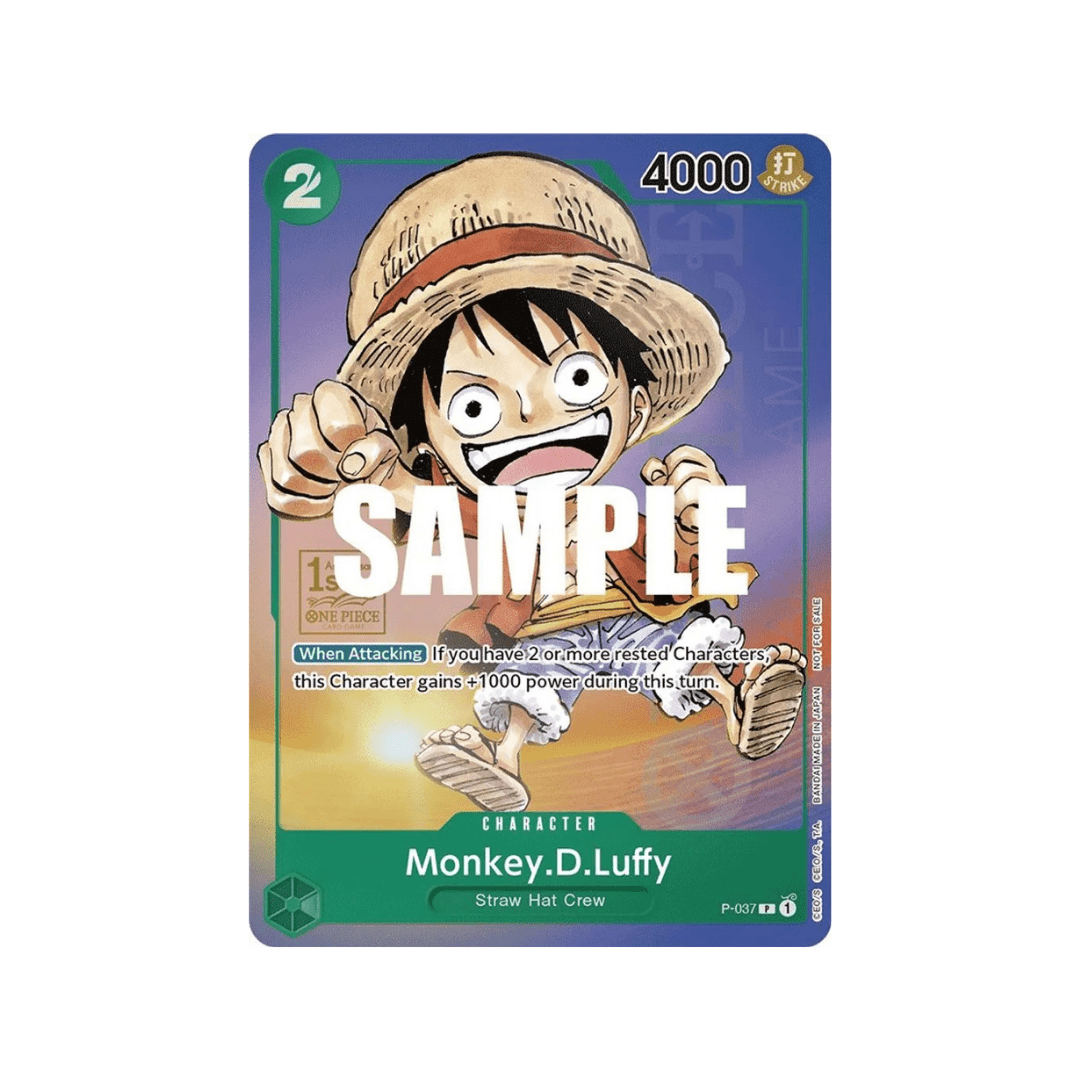 Monkey D. Luffy (1st Anniversary Tournament) P-037 - kit TCG