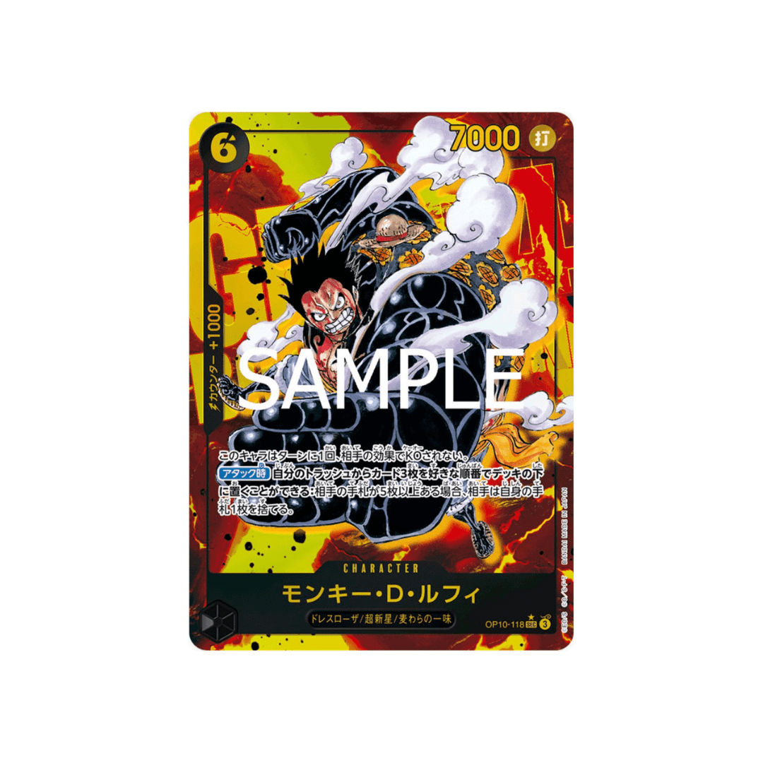 Monkey D. Luffy (Alternate Art) OP10-118 - kit TCG