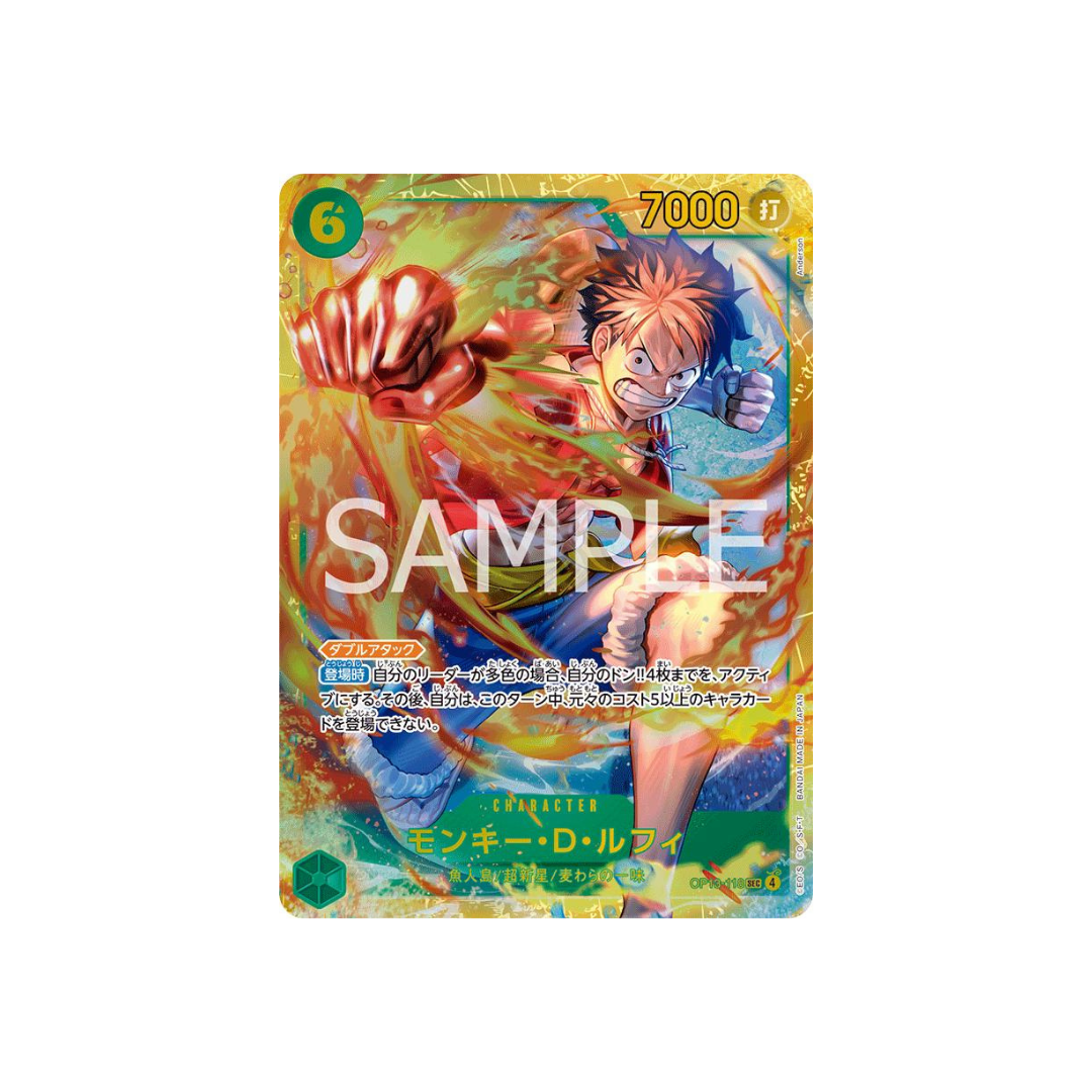 Monkey D. Luffy OP13-118 - kit TCG