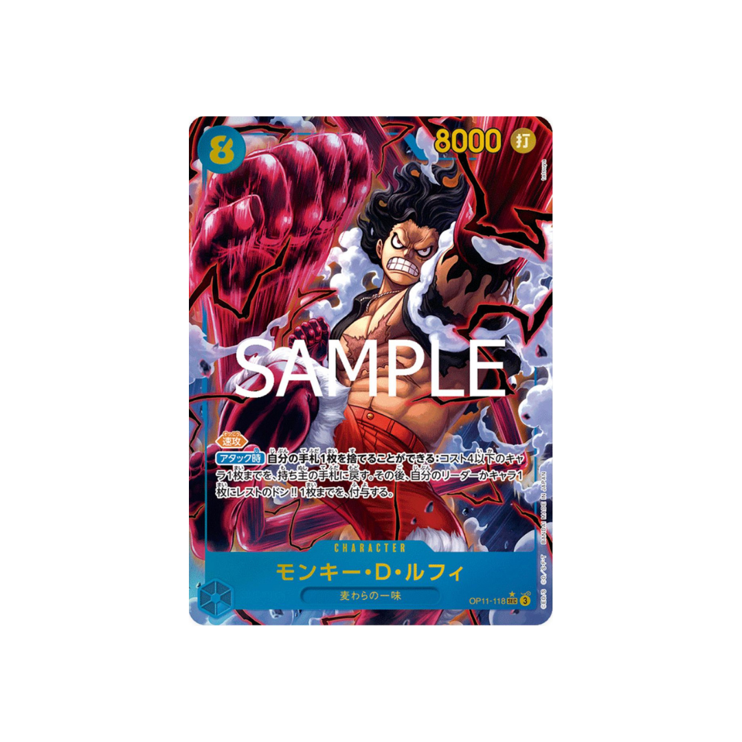 Monkey D. Luffy SEC (Alternate Art) OP11-118 - kit TCG