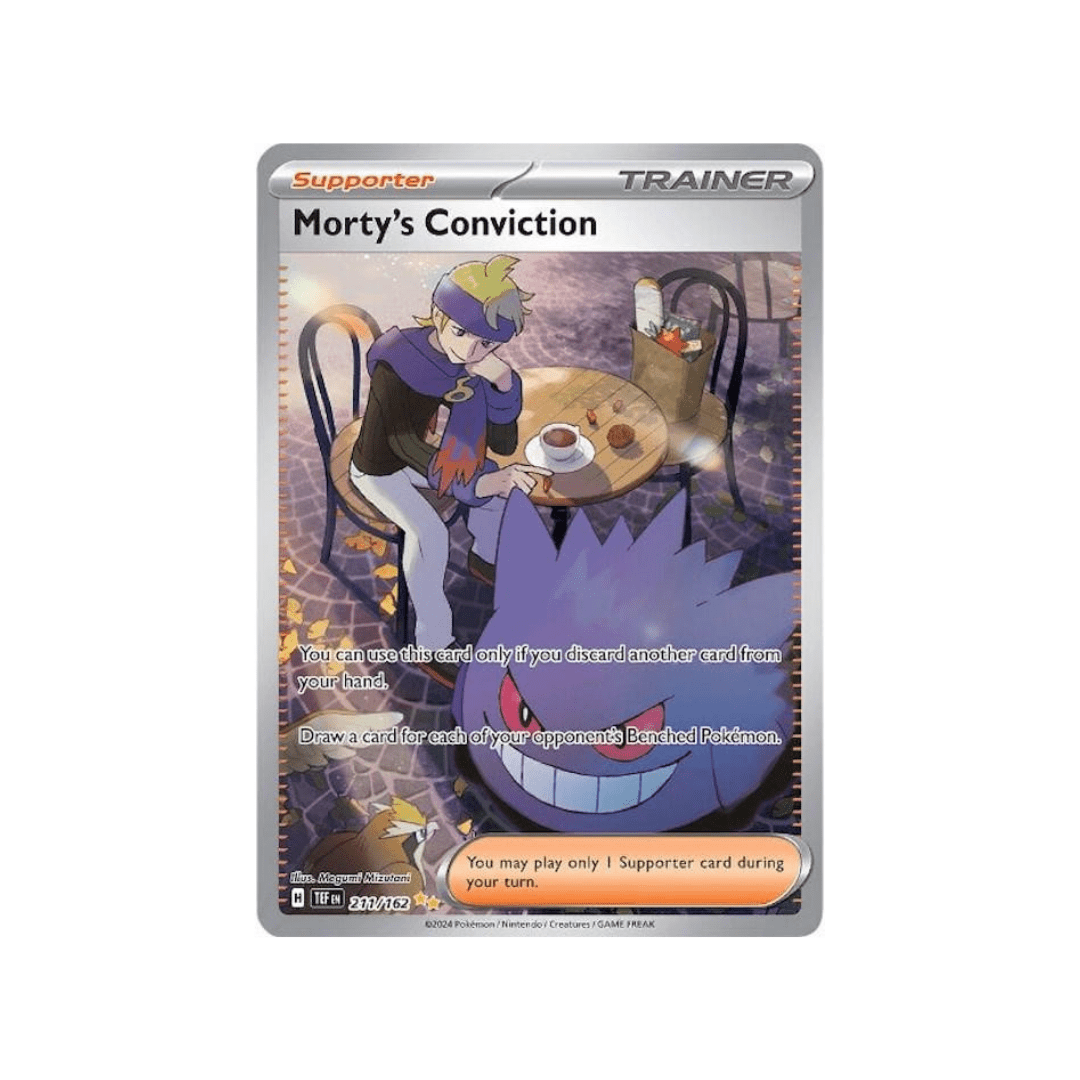 Morty's Conviction SIR TEF 211/162 - kit TCG
