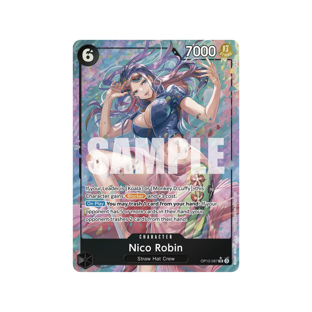 Nico Robin (Alternate Art) OP12-087 - kit TCG
