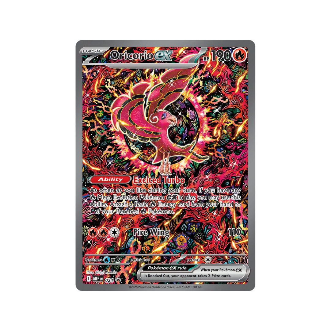 Oricorio EX 24 Promo - kit TCG