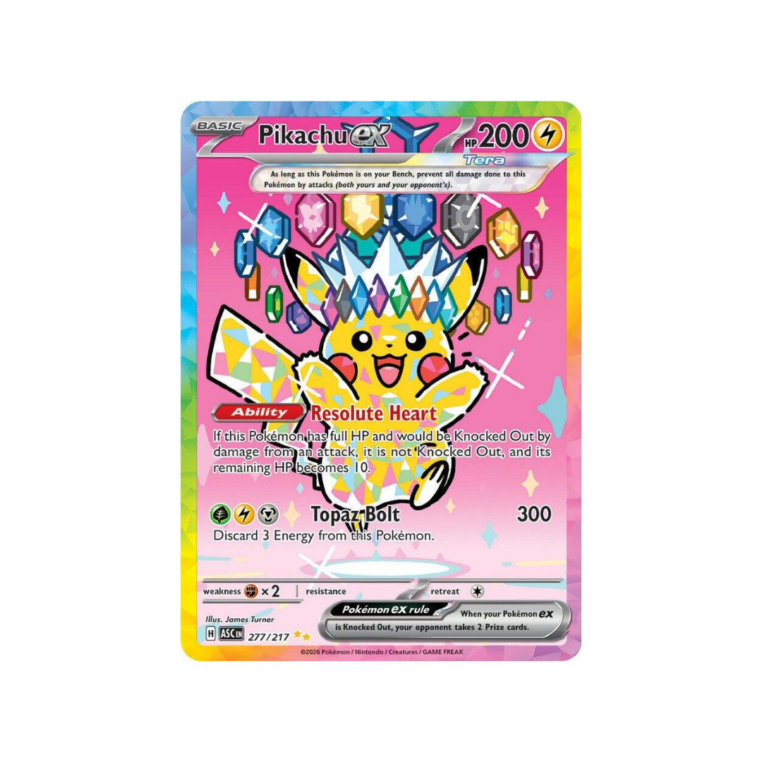 Pikachu SIR ASC 277/217 - kit TCG