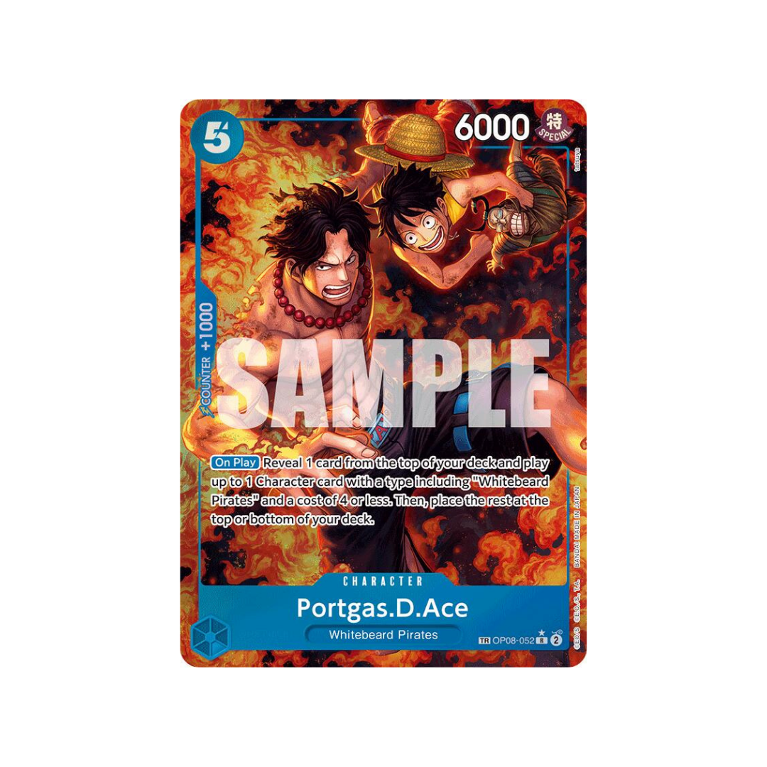 Portgas D. Ace (TR) OP08-052 - kit TCG