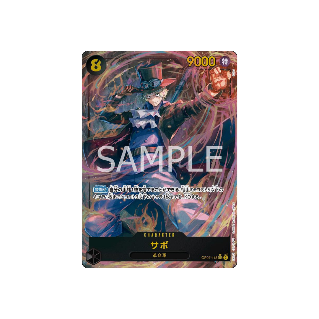 Sabo SEC (Alternate Art) OP07-118 - kit TCG