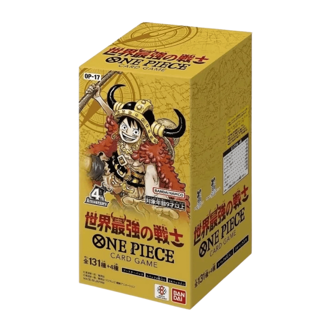 The Worlds Strongest Warriors OP17 - Japanese One Piece TCG - kit TCG