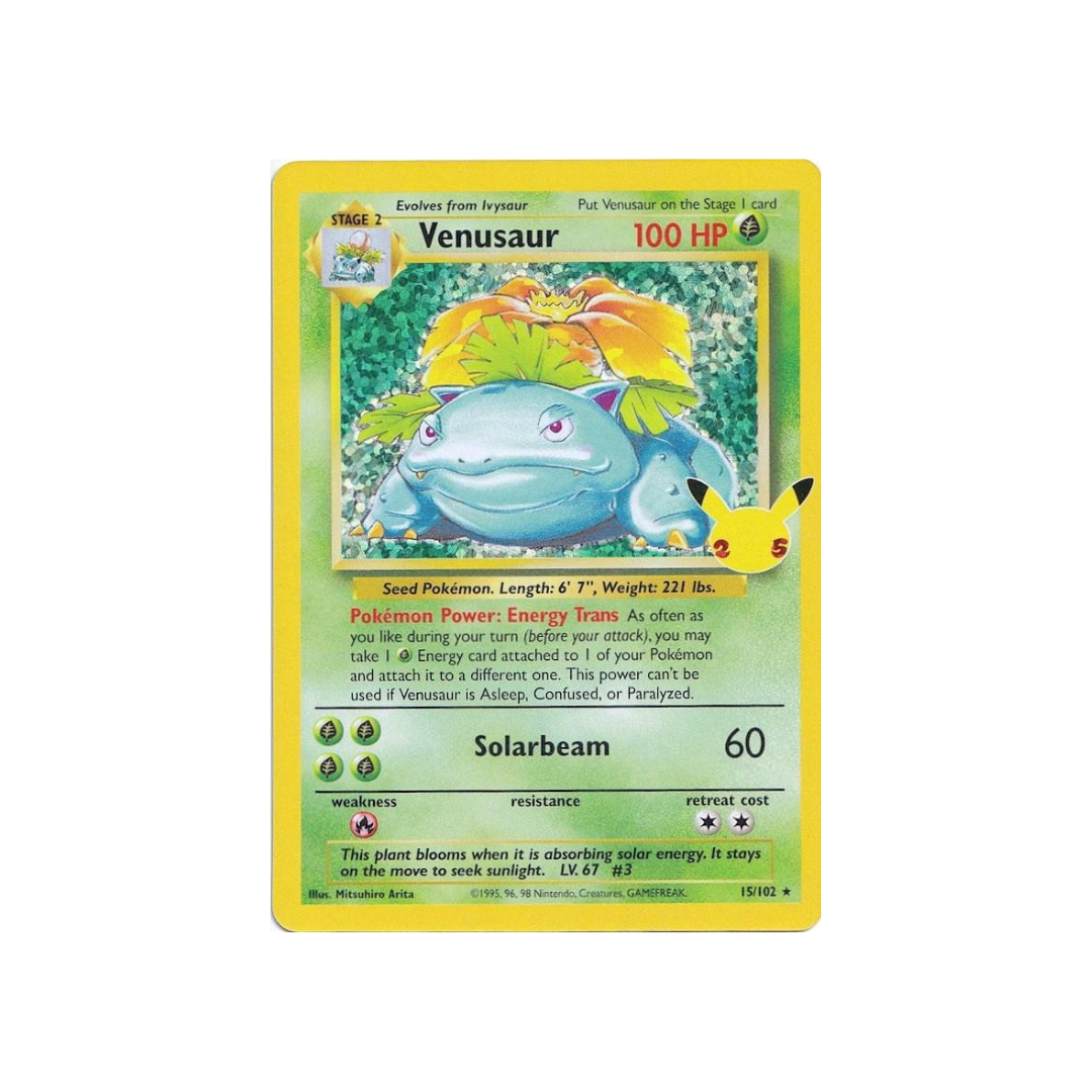 Venusaur CEL 15/102 - kit TCG